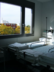 Bild vom Aufwachraum